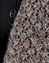 silbergraue Stola/Schal aus weicher warmer Wolle